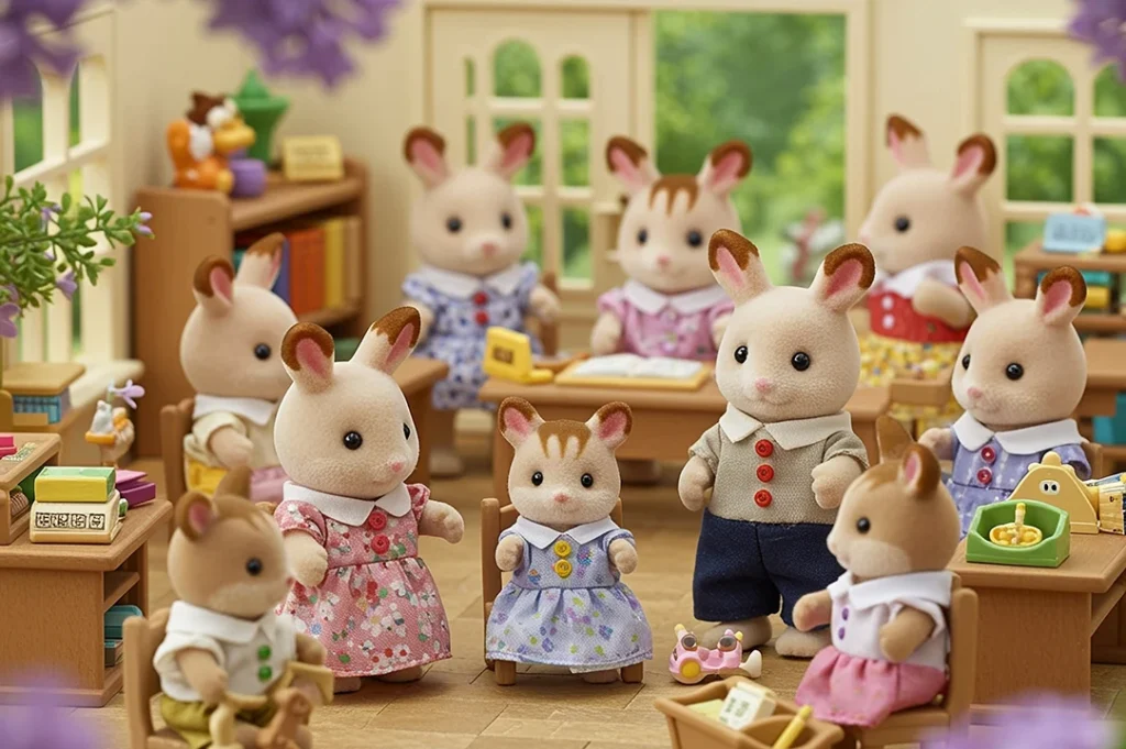 Ternurines o Sylvanian Families: Son tendencia por ser entrañables para todas las edades.