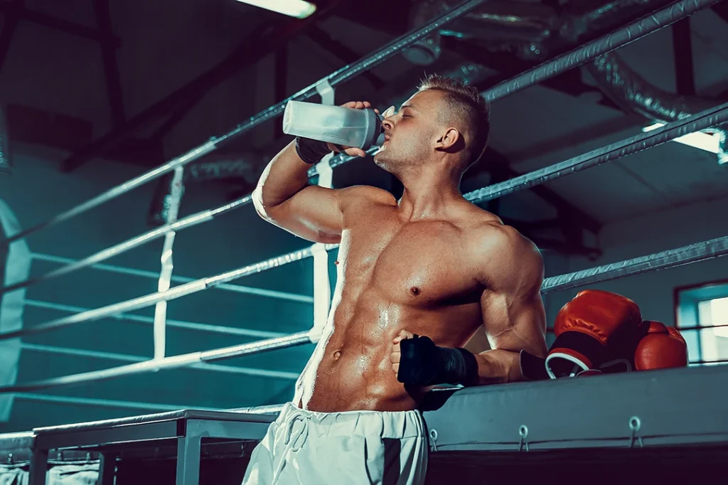 La hidratación es clave para entrenar.