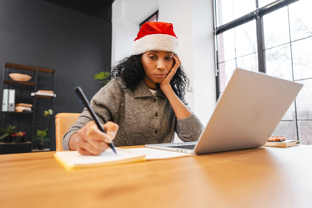 ¿Cómo se llama la depresión navideña? Blues de Navidad.