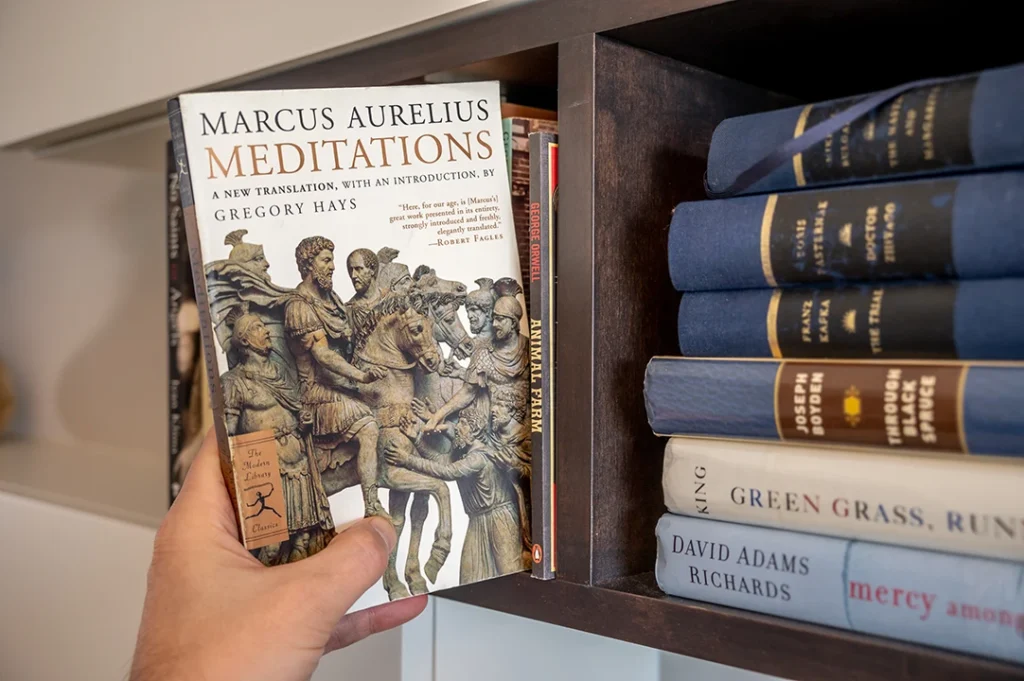 Marco Aurelio escribió uno de los libros de estoicismo más famoso.
