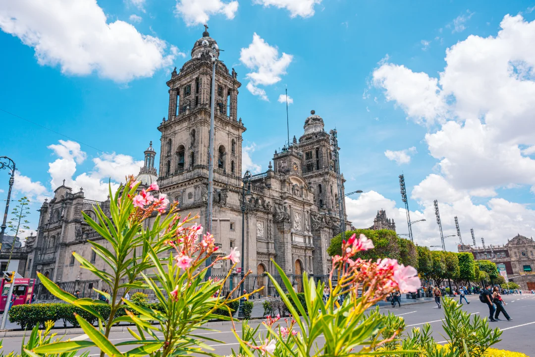 Público reunido en el Zócalo CDMX durante evento masivo.